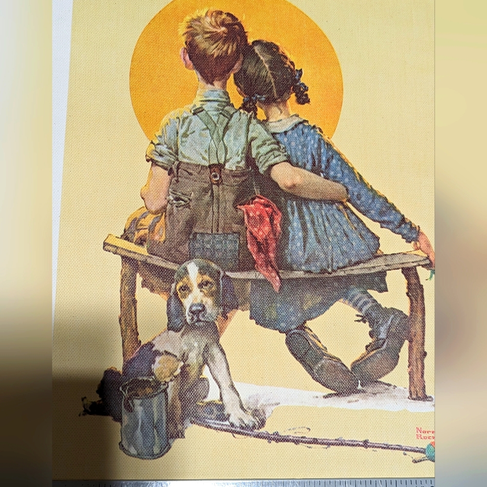 Norman Rockwell canvas print